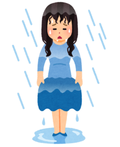 ジメジメ・・・