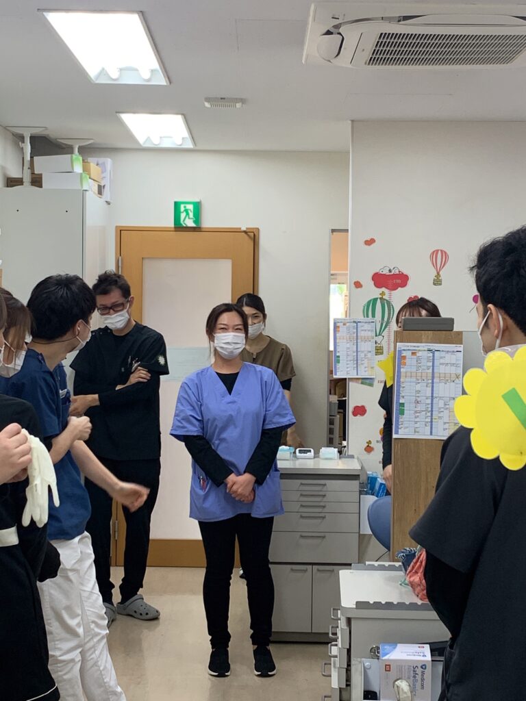 4月です!新人さん入りましたよ〜