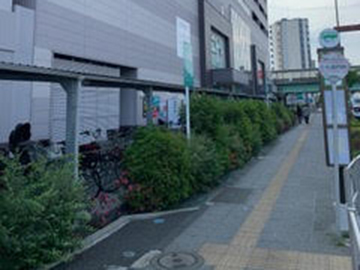 1.ニトリ・YORKFOODSの前で降ります。