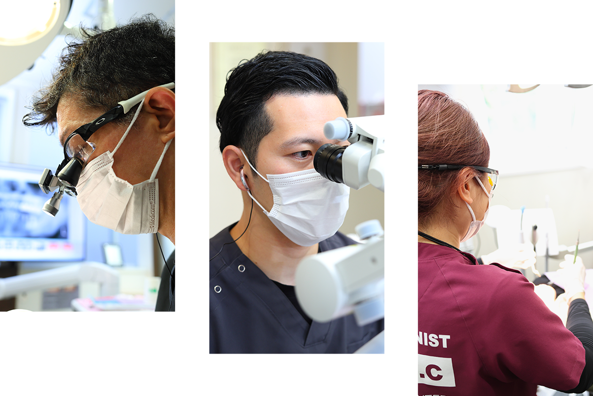 Feature 専門的な知識・経験を持つ歯科医師、スキルが高いスタッフが連携した「チーム医療」で笑顔溢れる歯科治療・予防の提供